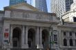 NY public library façade