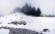 winter calm mountain landscape