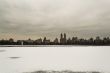 Jaqueline Kenedy Onassis Reservoir frozen