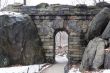 Path under Ramble Stone Arch