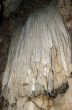 Stalactite and stalagmite in Tham Lod cave