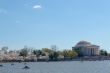 Thomas Jefferson Memorial during the Cherry blossom festival