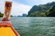 Travel by boat in Phang Nga Bay