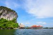 Koh Panyee or Punyi island in summer