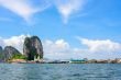 Koh Panyee or Punyi island in summer