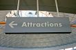 Attractions Sign