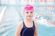 Cute girl in swimming pool