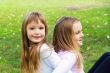 Cute two playing girls