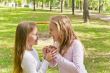 Cute two playing girls