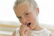 Eating cute girl