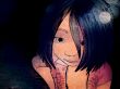 Cartoon Drawing of Young Sad Girl