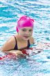 Cute girl in swimming pool