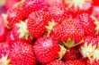 Background strawberries