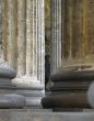 Columns of Ancient Kazansky Cathedral