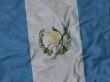 Close up of Ruffled Guatemala flag